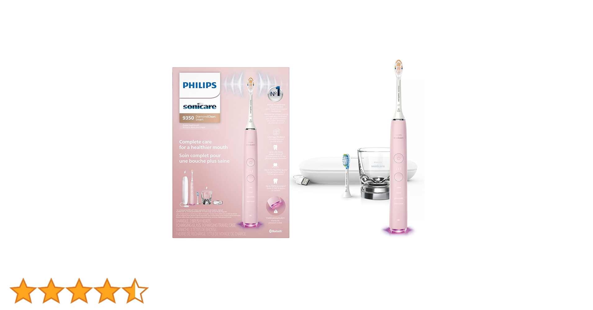 【最終】PHILIPS Sonicare DiamondClean ピンク 本体 DiamondClean Pink Edition Sonic electric toothbrush